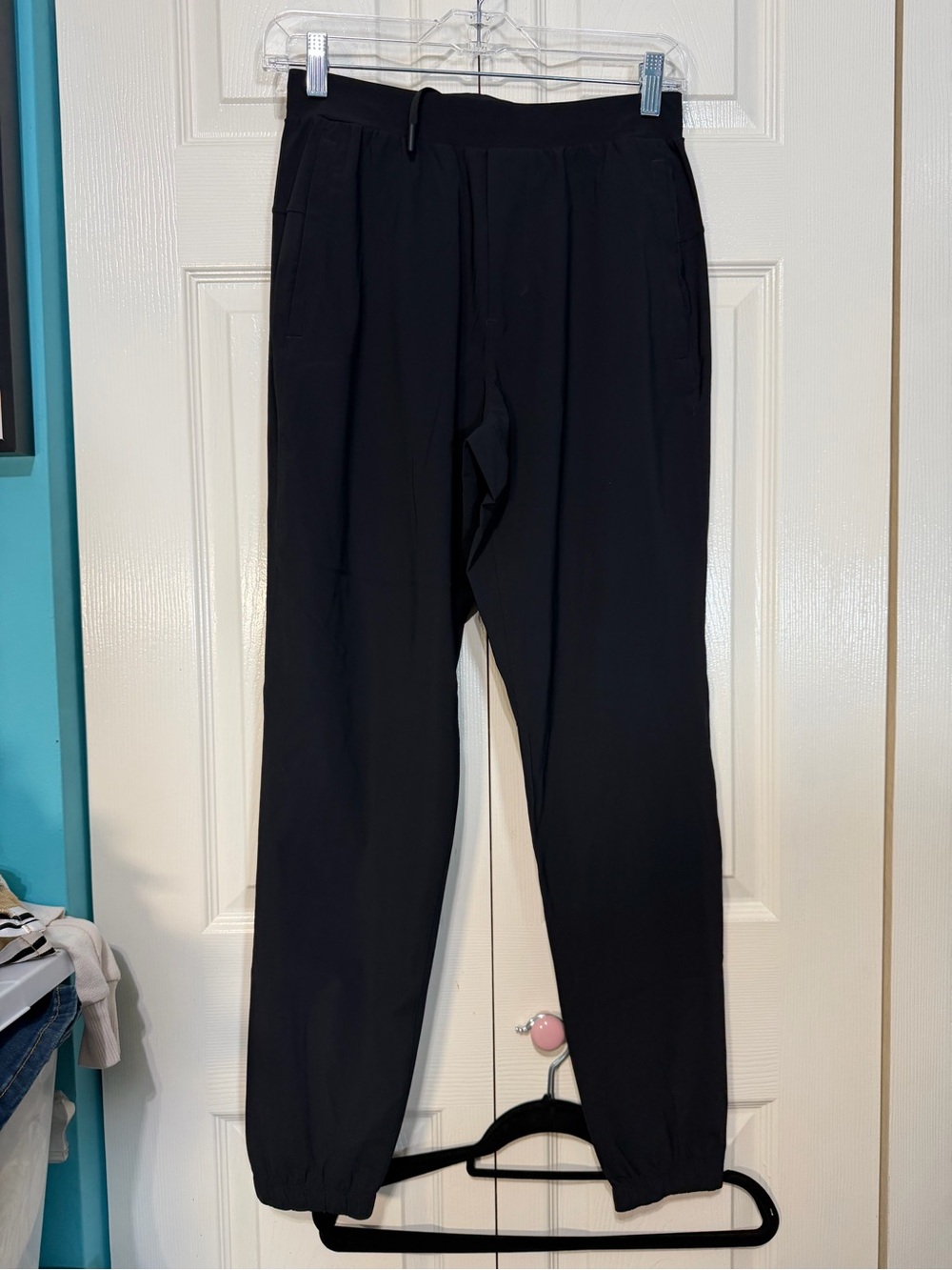 Men's Black Jogger Pants - Lightweight Everyday Comfort Lululemon surge